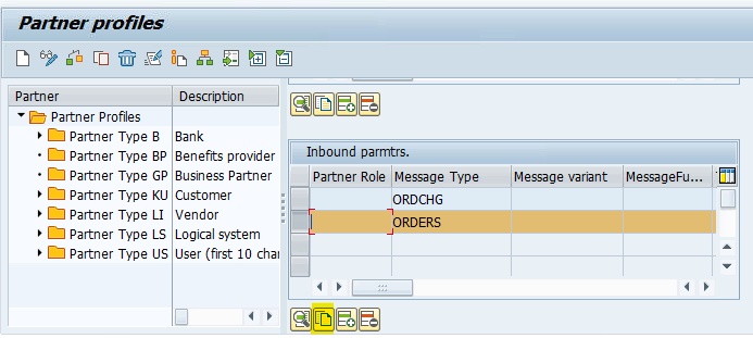 idoc message variant code step 1
