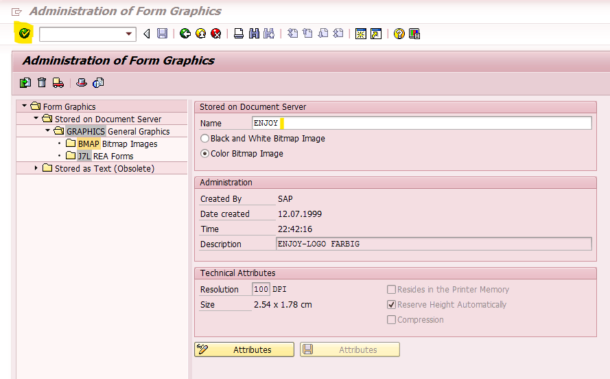 SAP SAPscript smart forms SE78 images