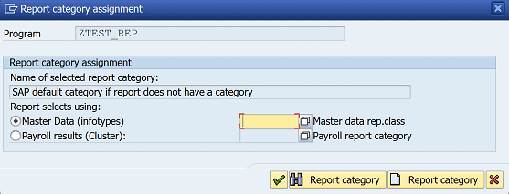 abap hr report category